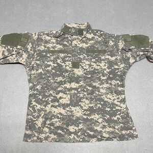 Propper Army Combat Uniform Jacket Mens Large Digital Camo Military Field Coat